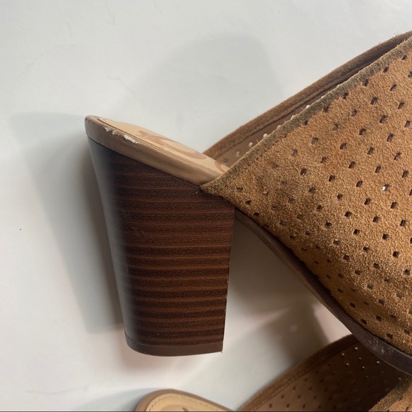 Sam Edelman Tan Suede Mule size 6 - Picture 5 of 9